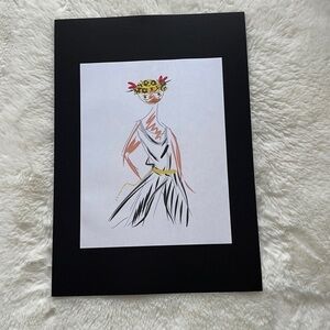 Digital art book illustration print by me Sinta Margot book found on amazon